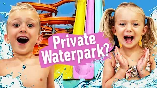 PRIVATE WATER PARK TO OURSELVES Magic Wish