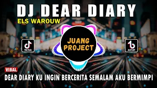 Download DJ DEAR DIARY KUINGIN CERITA KEPADAMU | DEAR DIARY ELS WAROUW | REMIX VIRAL TIKTOK FULL BASS 2022 MP3