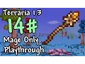 Expert Mode Terraria Mage Only Amber Staff Episode 14