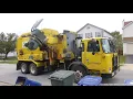 Autocar ACX Labrie Automizer Garbage Truck City of Columbus Ohio