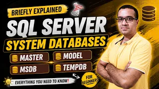 SQL Server System Databases in 15 Minutes Master Model MSDB TempDB Explained Day3
