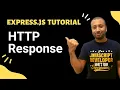 express js bangla tutorial 5 http response html file json data