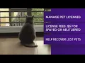 Online pet licensing for the city of Columbia