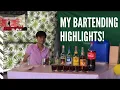 Basic flair bartending for beginners Level 1 routine for competition Flairtending tricks