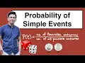 Probability of Simple Events - Experiments Outcome Sample Space and Event MathTeacherGon