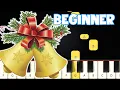 Silent Night - Christmas Songs Beginner Piano Tutorial Easy Piano