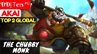 The Chubby Monk [Top 2 Global Akai] | ÐÐ| Ꭲeтs ᴾᴳ Akai Gameplay and Build #1 Mobile Legends