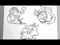 Magical coloring box Kirby Coloringpages