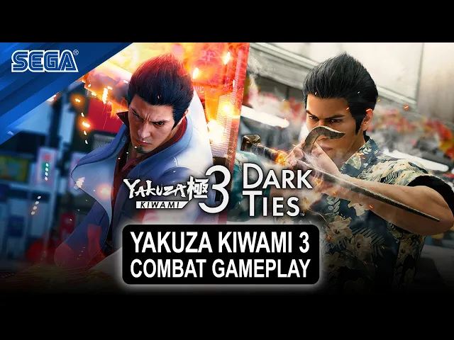 Yakuza Kiwami 3 &amp; Dark Ties | Kiryu Combat Gameplay