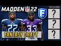 Madden 22 Fantasy Draft Franchise Ep 1 - Let s Draft Our Team And Play Week 1