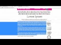How to Build a website Lorem Ipsum