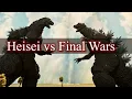Download Lagu Heisei Godzilla Vs Godzilla Final Wars! | A stop motion battle