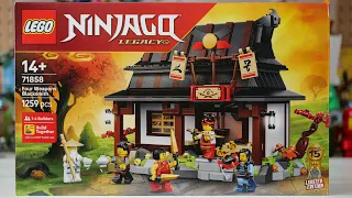 LEGO Ninjago 71858 Four Weapons Blacksmith - LEGO Speed Build Review