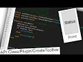 Add Plugin Functionality with Toolbars Roblox Tutorial