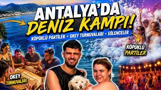 ANTALYA DENİZ KAMP VLOG .!!