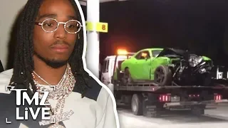 Migos Offset Hospitalized After Wreck TMZ Live