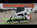 2006 Bobcat T190 Skid Steer Loader Walk Around Operational 14 900