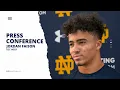 Notre Dame WR Jordan Faison on Big Game Family Moment Scholarship Development