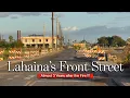 Lahaina Maui HI - Front Street is still a Ghost Town