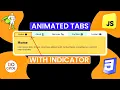 Magic Navigation Menu with Smooth GSAP Tab Animation HTML CSS JavaScript