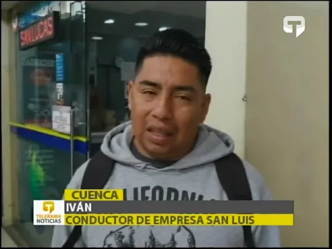Baja demanda de pasajeros en el terminal terrestre de Cuenca durante este feriado