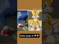 Lagu Tails Watches Sonic poop #shorts