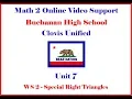 Math 2 Unit 7 WS 2 Homework Help Morgan