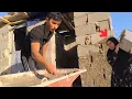 Lagu Construction in the village by Zarigol and Reza with passion and enthusiasm
