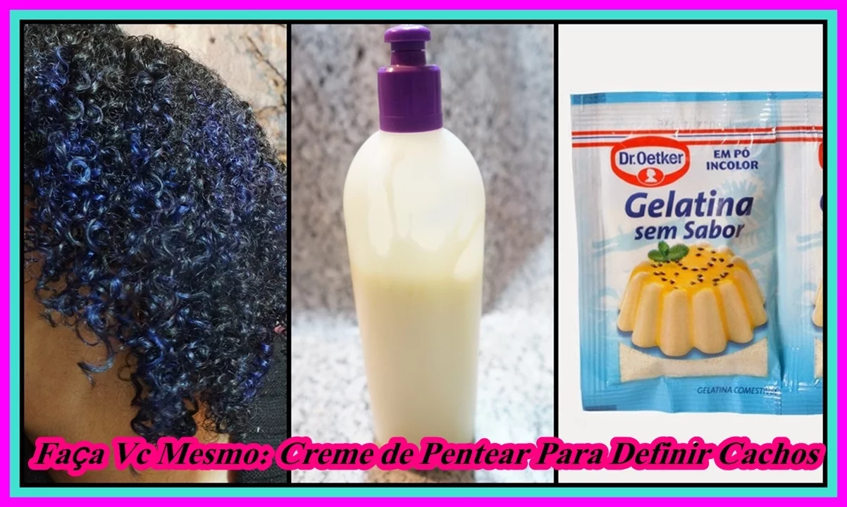 Cachos com alta definição com gelatina sem sabor / Vc não vai acreditar no resultado!!!😱