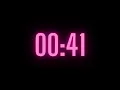 65 Second Timer with Alarm