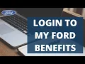 How to Login My Ford Benefits Sign-In My Ford Benefits2022