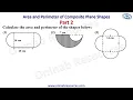 Area and Perimeter of Composite Plane Shapes Part 2