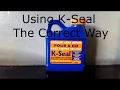 How to use K-Seal URGENT Watch before you damage your Engine radiator leak repair fix correctly