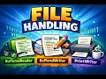 Learn Java File Handling in Hindi part - 2 BufferedReader BufferedWriter PrintWriter Explained
