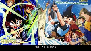 Grander Musashi Opening 1 with lyric - CHASE THE WIND