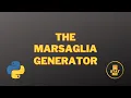 Marsaglia polar method Theory and Python implementation