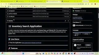Inventory Search App Next js Tailwind CSS Full Project Demo