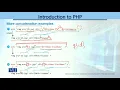 Introduction to PHP String Concatenation Web Engineering CS511 - Topic097