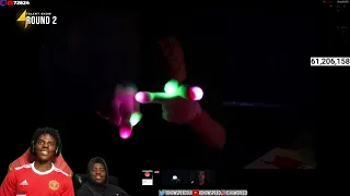 iShowSpeed Watches A Professional Glover Perform On His Talent Show