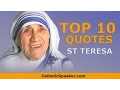Lagu Mother Teresa Quotes - Catholic Speaker Ken Yasinski Inspirational quotes by St Teresa of Calcutta