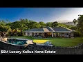 Inside a 5M Kona Hawaii Luxury Farm Estate on 5 Acres