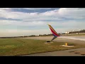 Southwest Airlines Boeing 737-800 landing in Baltimore