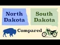 North Dakota and South Dakota Compared