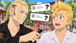 PERGUNTEI TUDO PRO TAKEMICHI E DRAKEN - TOKYO REVENGERS VR