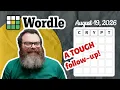 What do I do Wordle August 19 2026