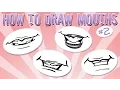 How To Draw Mouths for Caricatures and Cartoons