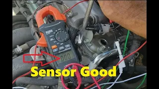 How to Test Cam Position Sensor and Circuit with a Multi Meter