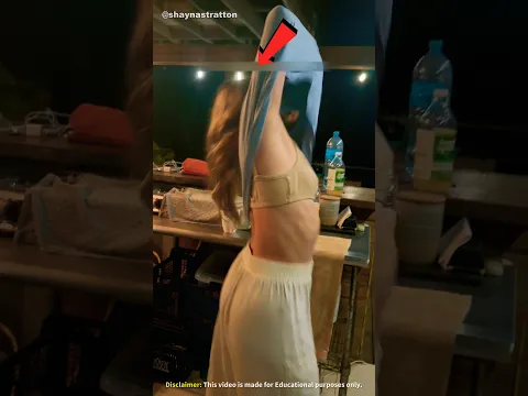 What did the girl put inside the T-shirt? 😱