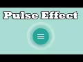 Creating A Pulse Effect - Draw Attention To Your Buttons Using Materialize CSS