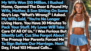 Cheating Wife & Her AP Demanded I Pack My Stuff; She Forgot About Our Prenup. Revenge Stories